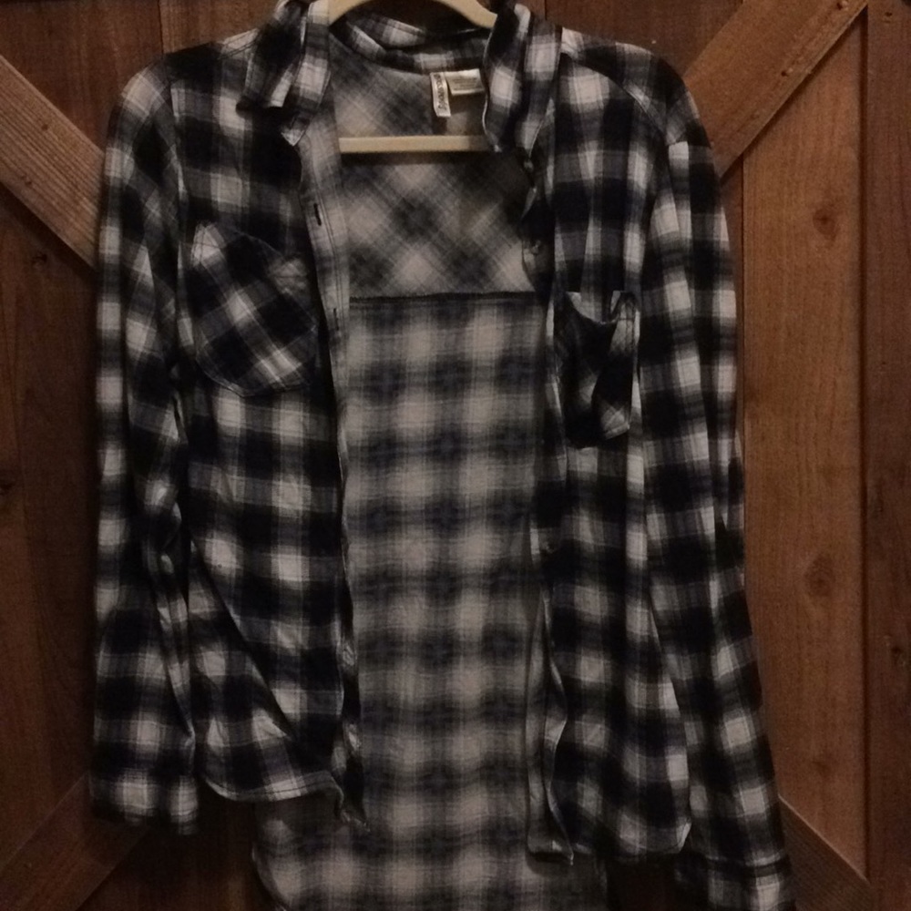 Black and White Flannel
